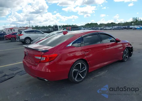 2020 Honda Accord Sport 2.0T from USA, damaged, VIN 1HGCV2F39LA003894